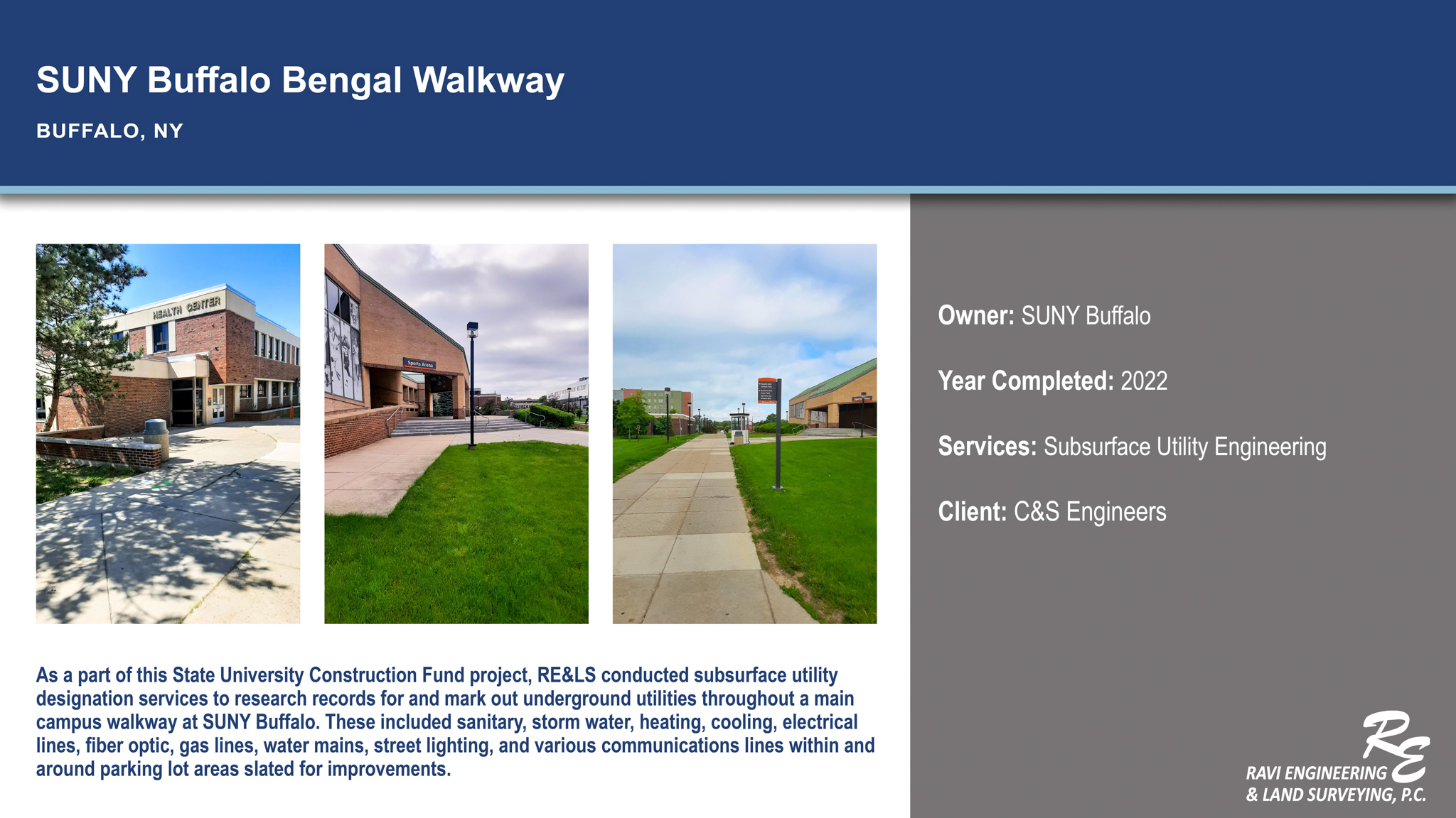 SUNY Buffalo Bengal Walkway-2