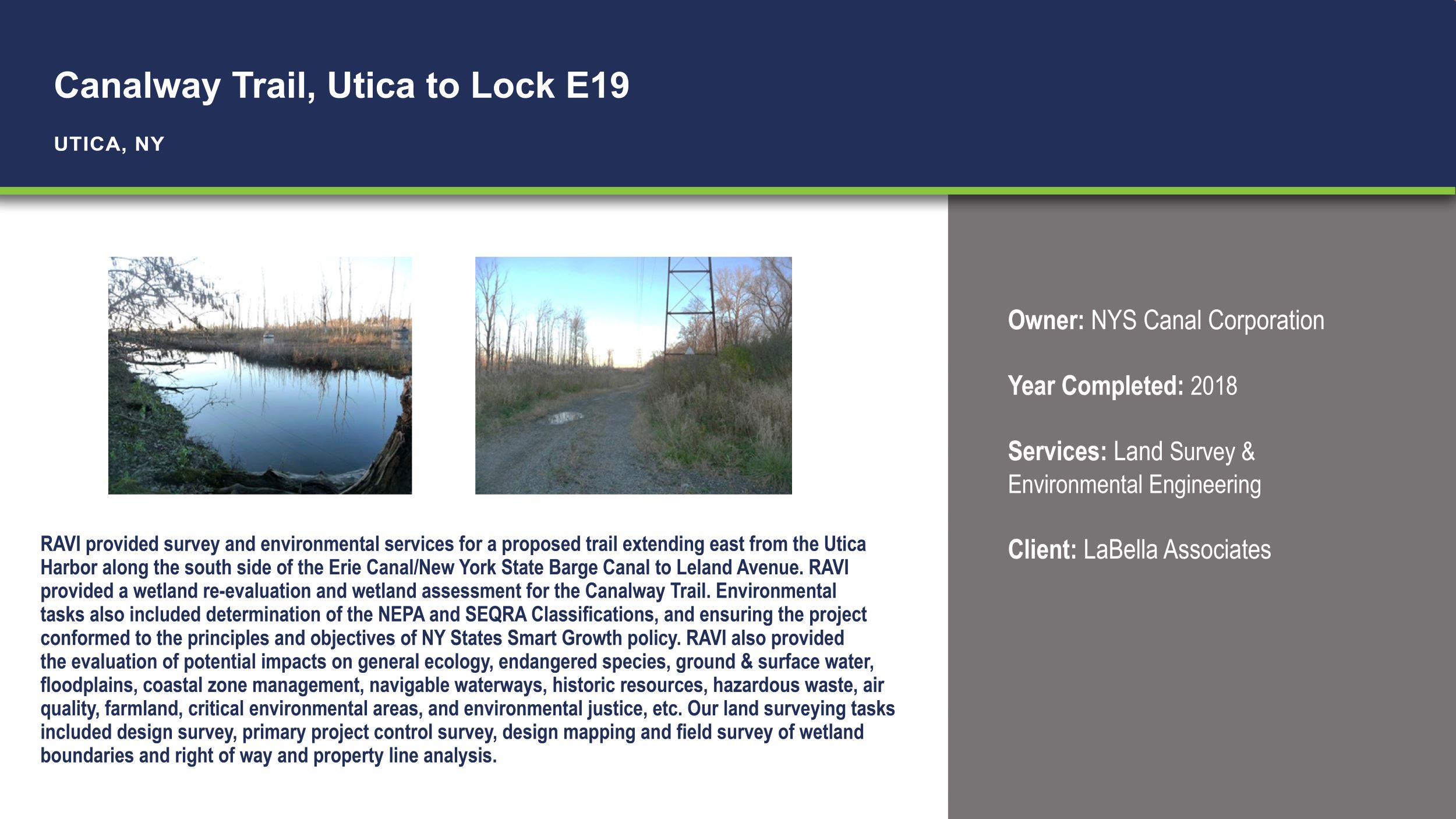 Canalway Trail Lock E19