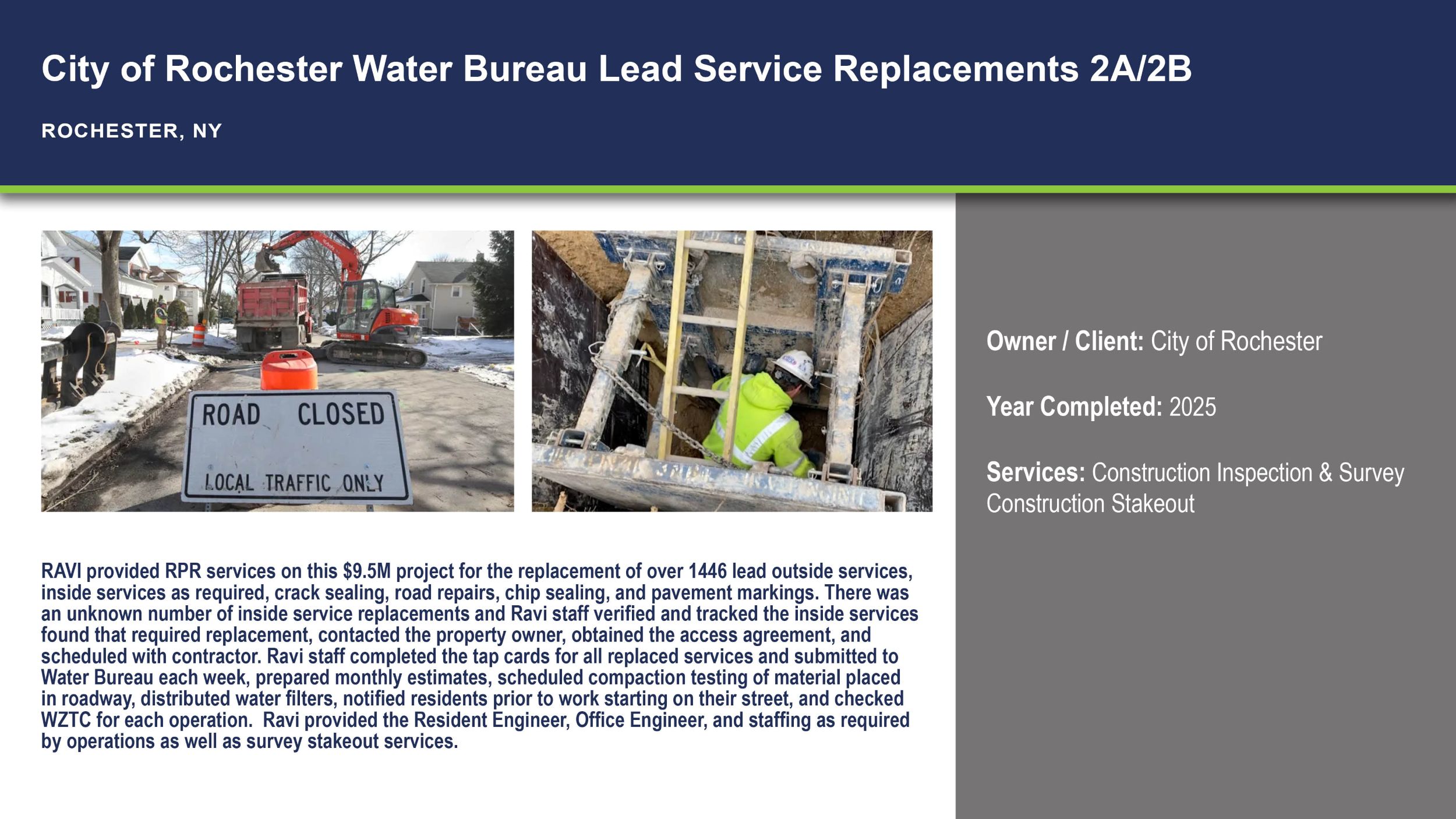 COR Lead Service Lines