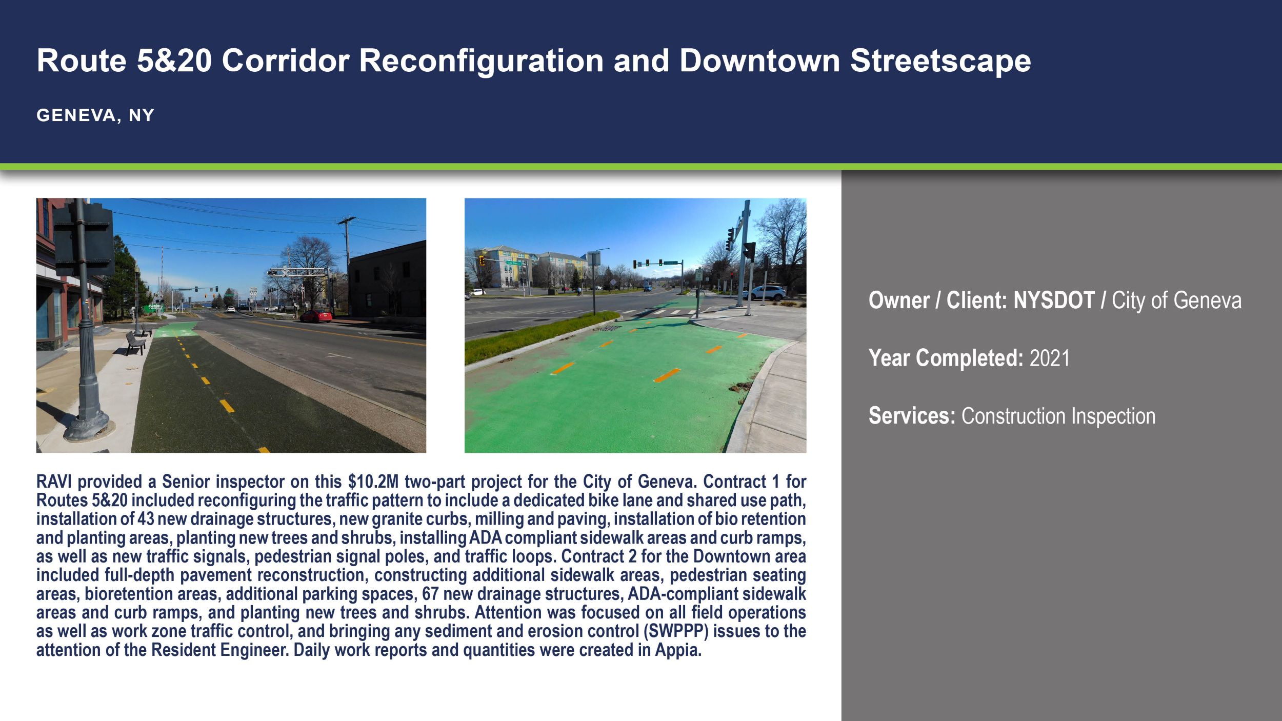 Route 5 and 20 Reconfiguration