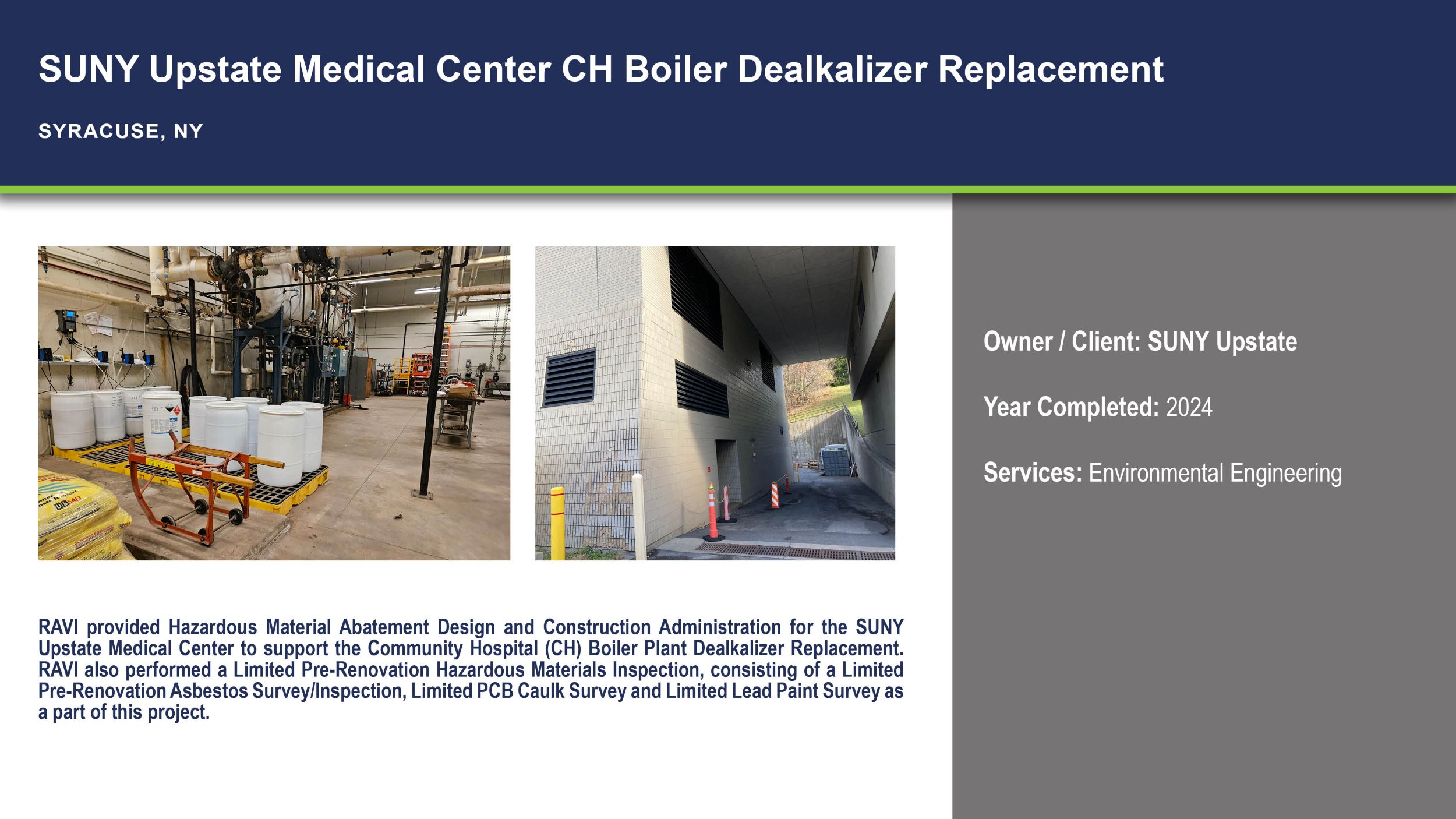 SUNY Upstate CH Boiler